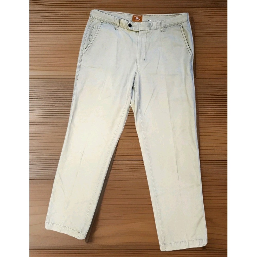 Tommy Bahama Chino Pants Men's 34x32* (Fits 36x32)‎ Beige Straight Leg Relaxed